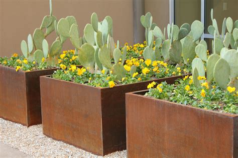 custom metal planter boxes supplier|ready made planter boxes.